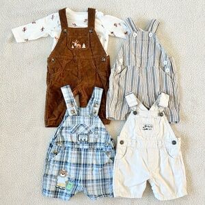 Baby Overalls, Size 3 Months
